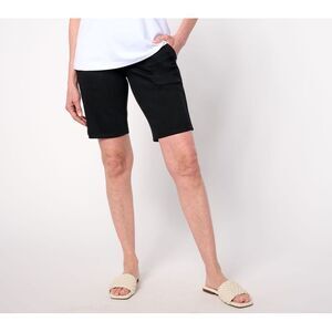 Women Control Women's Shorts Sz M Tummy Prime Denim Black A689250